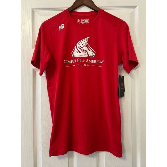 NEW BALANCE - SEMPER FI & AMERICA’S FUND - MEN'S PERFORMANCE TEE 2023 - Picture 1 of 15